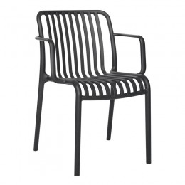 MODA-W Stackable Armchair PP-UV Anthracite