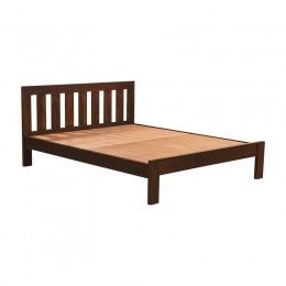 SOHO Bed (for Mattress 150x200cm) Sheesham, Walnut Finish