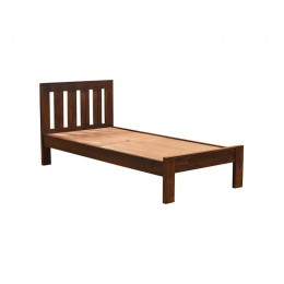 SOHO Bed (for Mattress 90x200cm) Sheesham, Walnut Finish