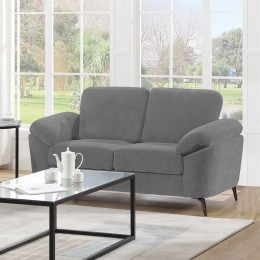 KATRINA 2-Seater K/D Sofa Grey Fabric