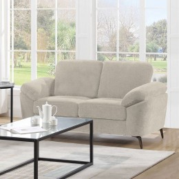 KATRINA 2-Seater K/D Sofa Beige Fabric