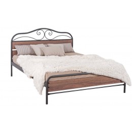 Mirella Double Metal Bed 169x209xH100cm with color options