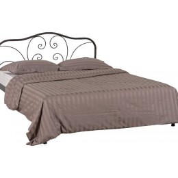 Antria Semidouble Metal Bed 129x209xH100cm with color options