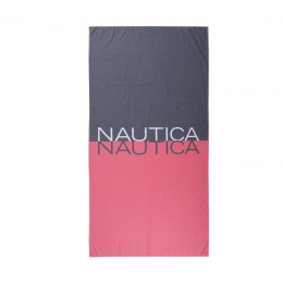 NEF- NEF BEACH TOWEL 75X150CM NAU DUOCOLOR CORAL 035788