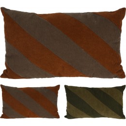 CUSHION 50X30CM WITH STRIPES IN 2 COLORS AAE811220