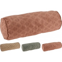 CUSHION 45X15cm CYLINDER IN 3 COLORS AAE811290