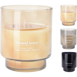 SCENTED CANDLE IN GLASS 15cm 3 SCENTS ACC697150