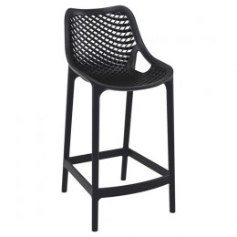Air bar stool black PP 44x51x65/95cm 20.0374
