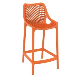 Air bar stool orange PP 44x51x65/95cm 20.0373