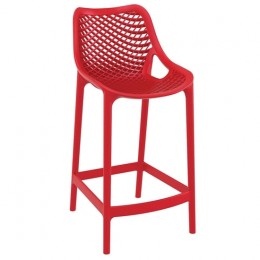Air bar stool red PP 44x51x65/95cm 20.03758