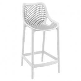 Air bar stool white PP 44x51x65/95cm 20.0372