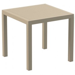 Ares table beige PP 80x80x75cm 20.0525