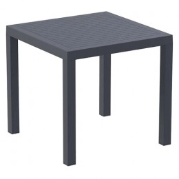 Ares table grey PP 80x80x75cm 20.0522