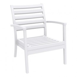 Artemis XL white armchair PP 71x76x89cm 20.0350
