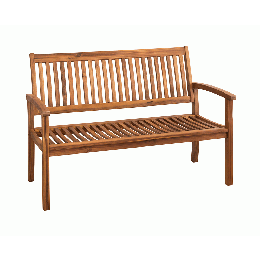 Wooden Bench 119x58x88cm light acacia BNCH-VAL2/AC