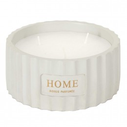 SCENTED CANDLE IN CEMENT CONTAINER WITH 3 WICKS BO5612