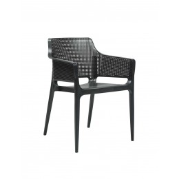 BOOM armchair 60x54x80(65/45)cm black 30122-116121