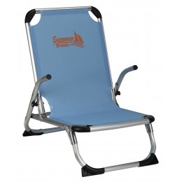 Cosy beach chair with high back 67x53Χ67cm/LIGHT BLUE