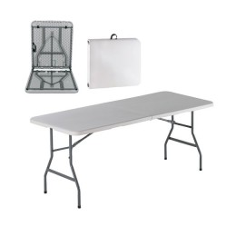 BLOW Catering Folding-In-Half Table 180x74 White
