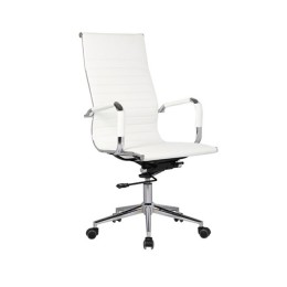 BF3300 Manager Armchair White Pu