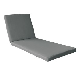 VERANO Cushion 208x69/8 Grey Water Repellent Velcro