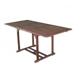 Garden Foldable Table 120/170x80xH.74cm Ξύλο Acacia Ε20220,9