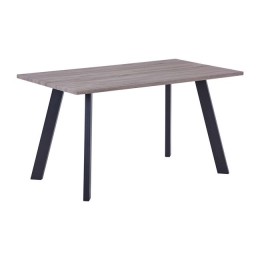 BAXTER Table 140x80cm Sonoma Oak (Black Paint)