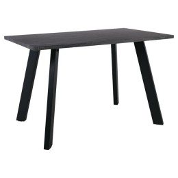 BAXTER Table 140x80cm Grey Walnut (Black Paint)