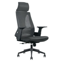 BF8750 Manager Armchair Grey Mesh/Fabric