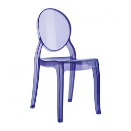 Elizabeth baby chair violet transp. PC 30x34x63cm 32.0173