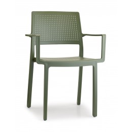 Emi-P armchair  57x50x84(65/46)cm olive green 741-27952
