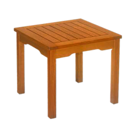 Everton side table 50x50x45cm light acacia