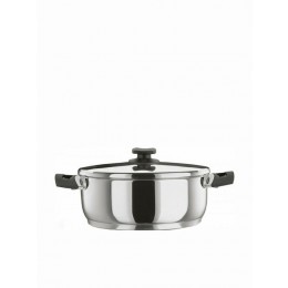 Pyramis Classic Stainless Steel Shallow Pot 5.8lt / 28cm
