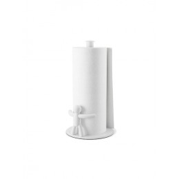 Buddy Kitchen Paper Holder Metallic White 19x18x34cm 1019271-660