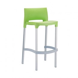 Gio bar stool bar 75cm light green 39x45x96cm 20.0038