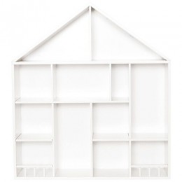 WOODEN LIBRARY DOLL HOUSE SMALL 58x12x52cm JB-H13203
