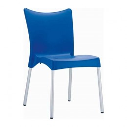 JULIETTE BLUE chair PP 48x53x83cm 20.2661