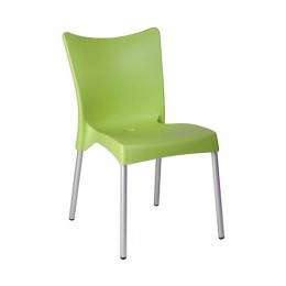 Juliette light green chair PP 48x53x83cm 20.2658