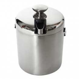 INOX ICE BOX WITH TOGGLES AND LID 1.3L KV7353