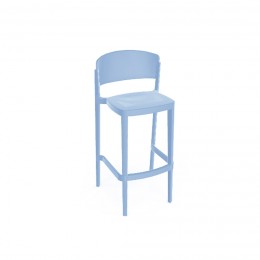 Abuela Stool 77 bar stool Technopolymer PALE BLUE 15821-56879
