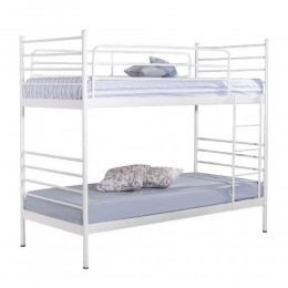 Luxury Metal Bunk with Protective Ladder 99Χ209cm