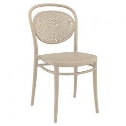 Marcel beige chair PP 45x52x85cm 20.0637