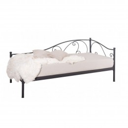 Matilda Day Bed Metal Single with Boards 99x209xH110cm with Color Options