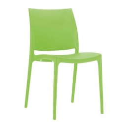 Maya light green chair PP 44x50x81cm 20.0142