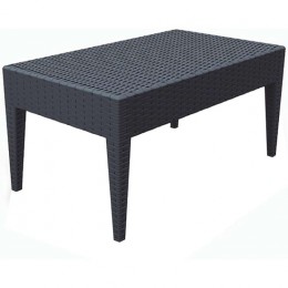 Miami table black PP 92x53x45cm 53.0055