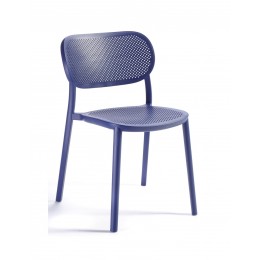 Nuta chair Technopolymer 52x55x79 (45) cm indigo blue