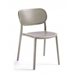 Nuta chair Technopolymer 52x55x79 (45) cm mineral grey
