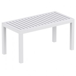 OCEAN WHITE TABLE PP 92x45x45cm 53.0120