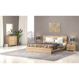 Bed N1 FOR MATTRESS 90x190cm