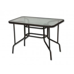 Sicily table 140x80cm black TAB-14080BL